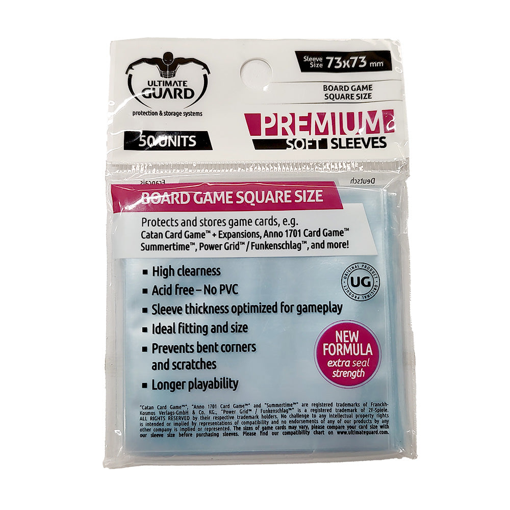 UGD プレミアムスリーブ スクエア(70x70mm用) ［ソフト］50枚 – CMONJAPAN