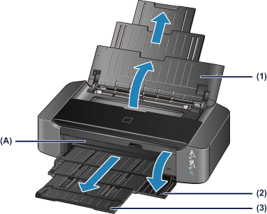 インクジェットプリンター】封筒をセットする (PIXUS iP8730)
