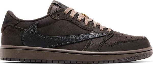 Official Images of Travis Scott x Air Jordan 1 Low 'Velvet Brown