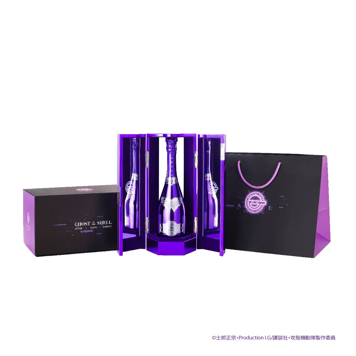 攻殻機動隊 STAND ALONE COMPLEX』×『ANGEL CHAMPAGNE』コラボ商品の