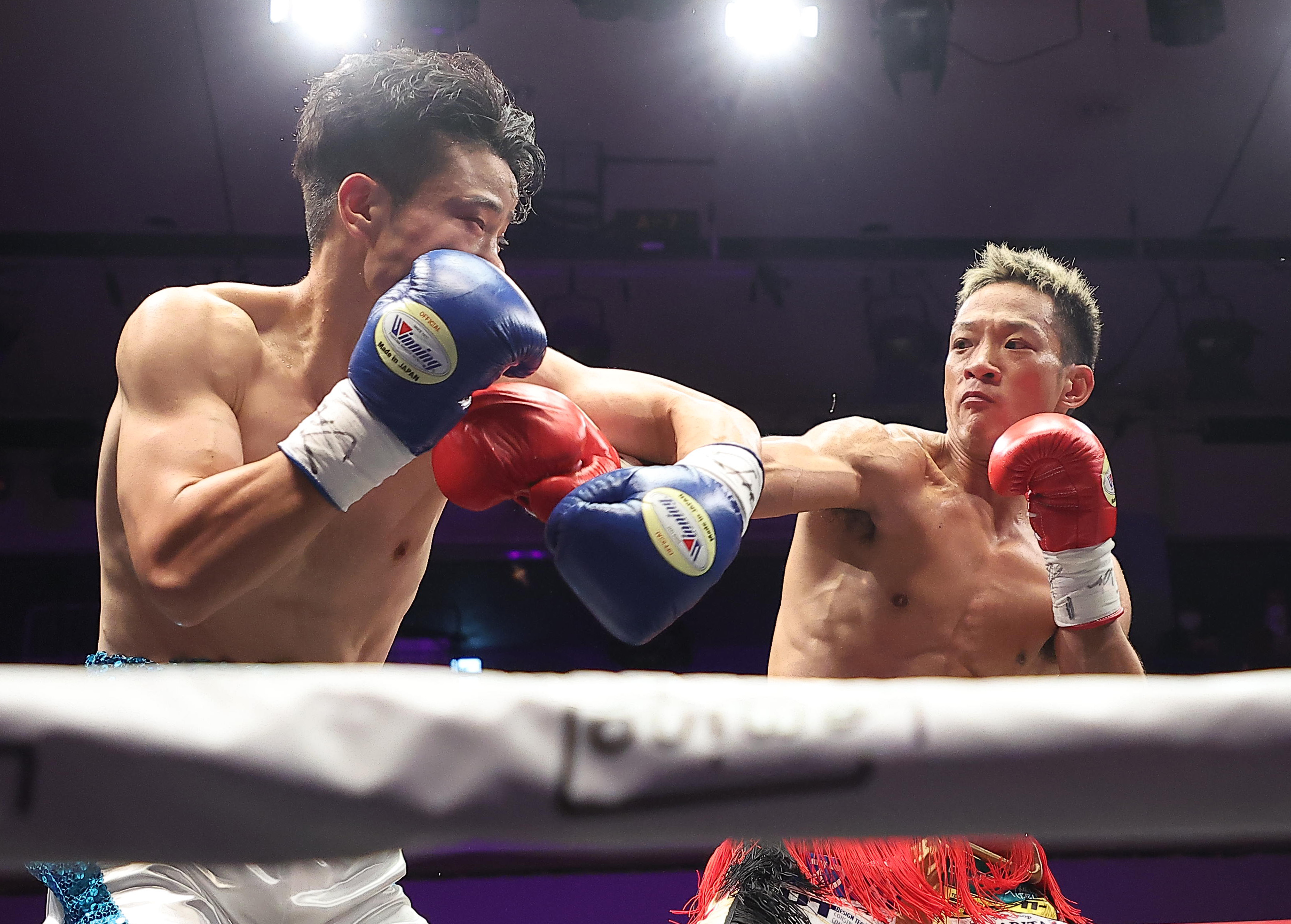 ボクシング辰吉寿以輝、TKO負けで初タイトルならず 元世界王者・丈一郎