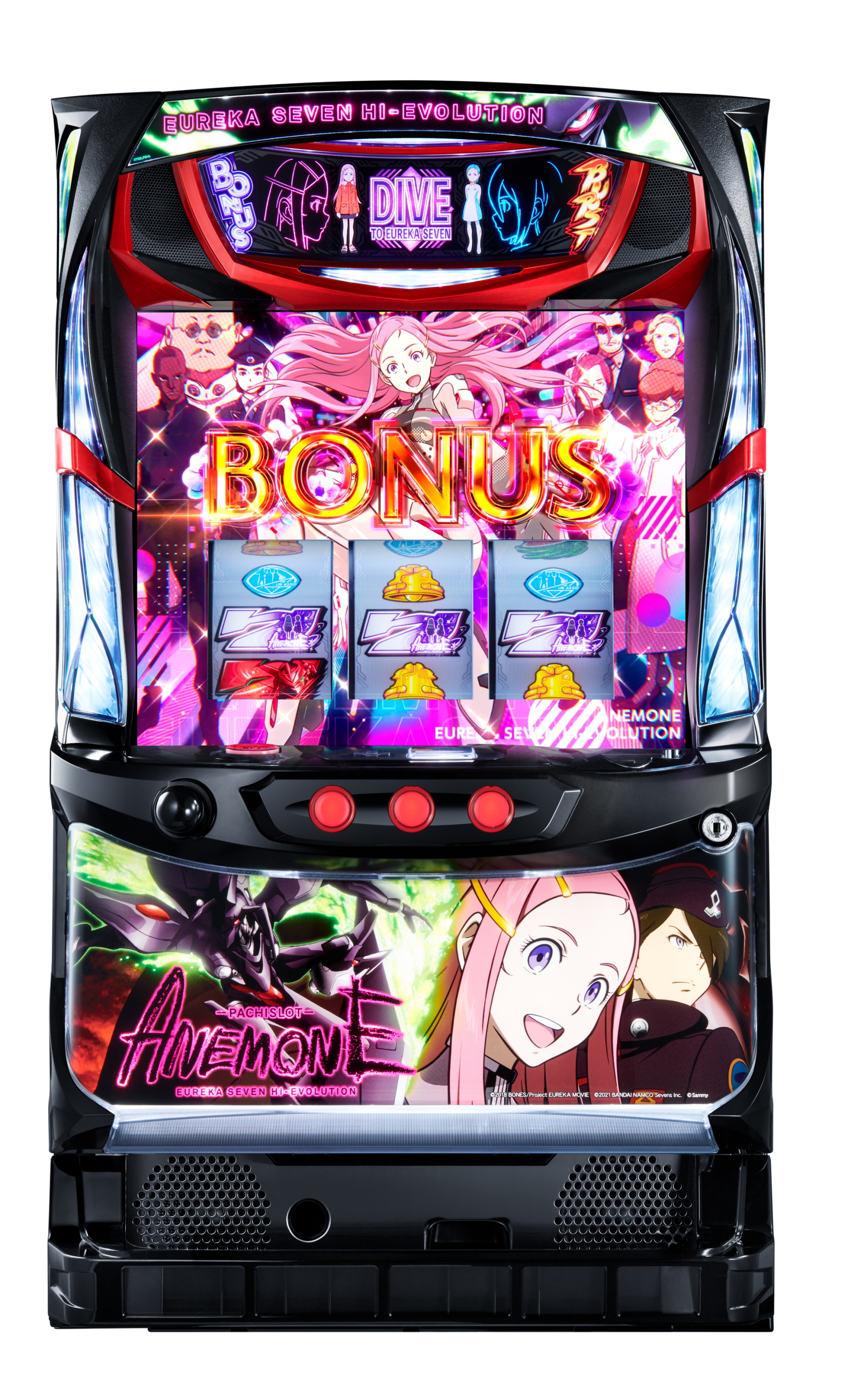 新台紹介】パチスロANEMONE 交響詩篇エウレカセブン HI
