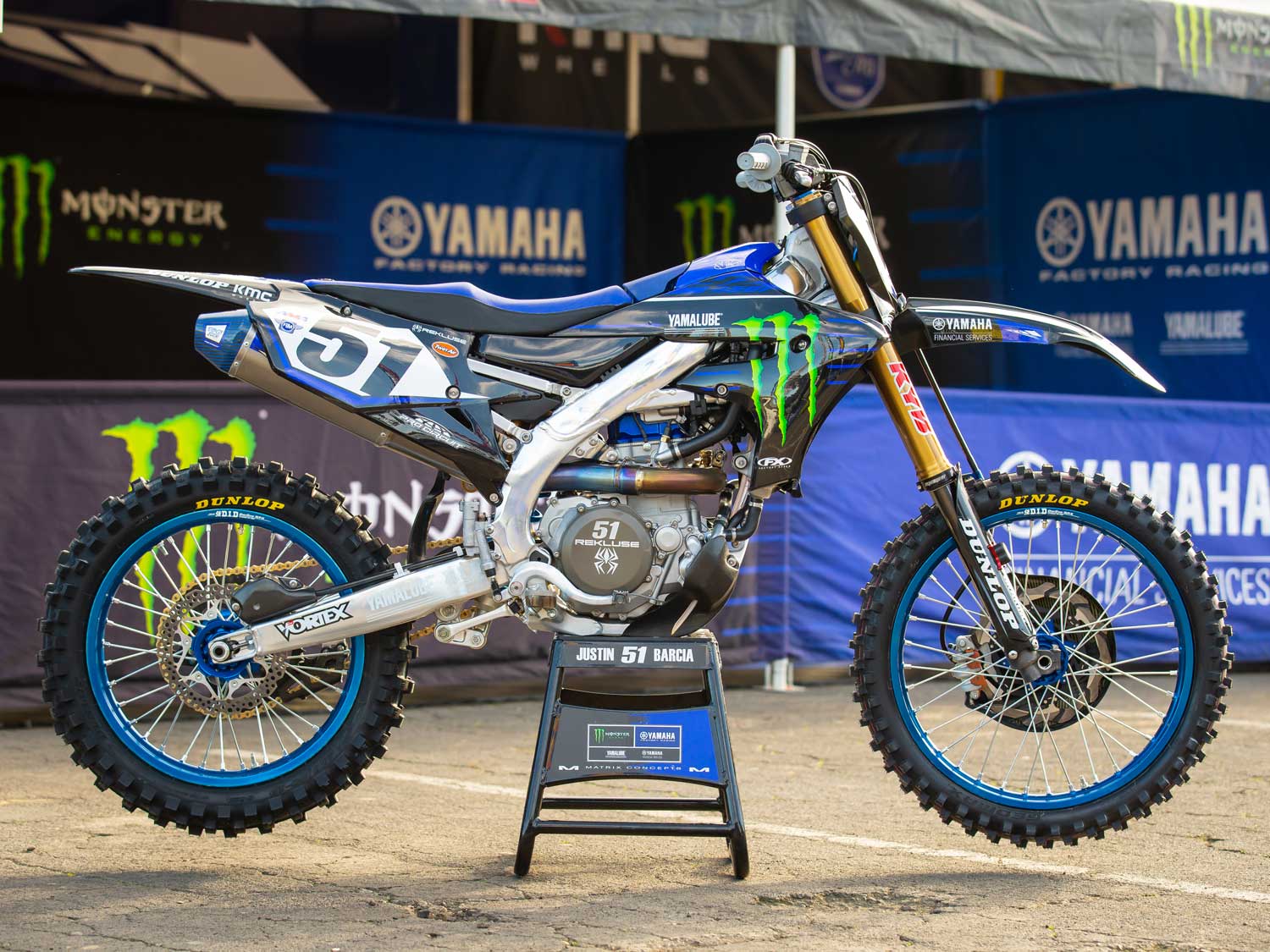 2020 Factory Supercross Bikes—Justin Barcia's Yamaha YZ450F | Dirt