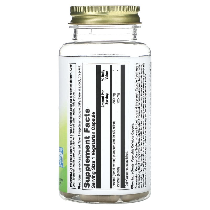 シリカパワー ツクシエキス、300mg、ベジカプセル60粒