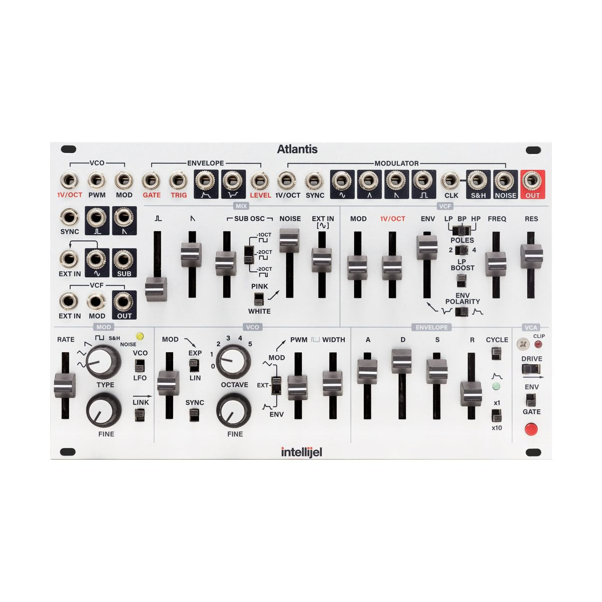 Intellijel Designs Atlantis— Clockface Modular