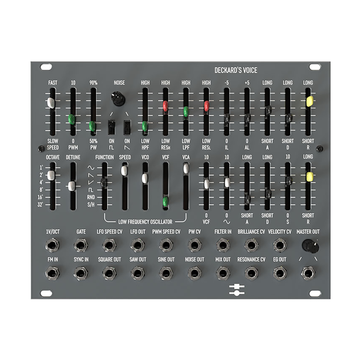 Black Corporation Deckard's Voice— Clockface Modular