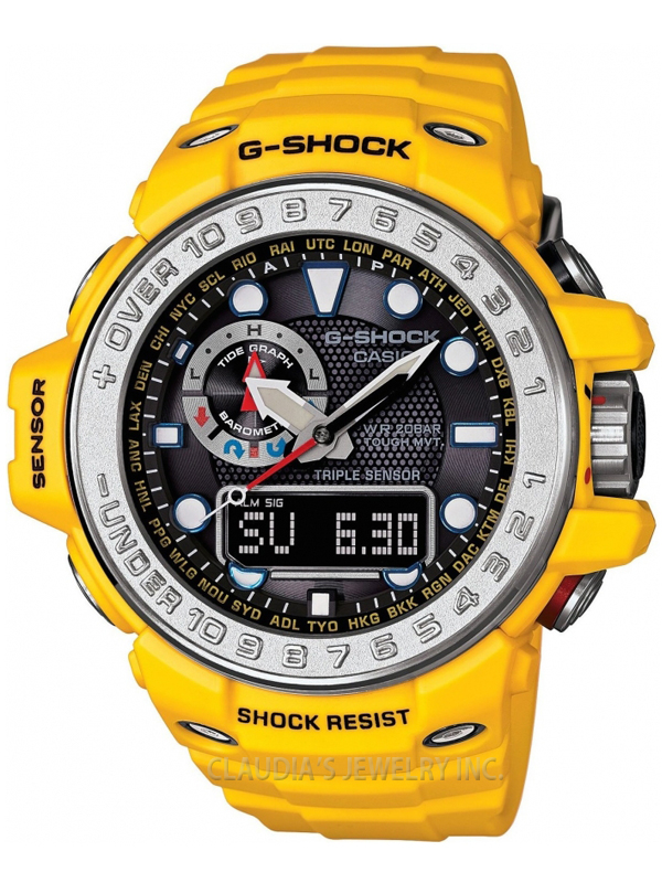 G-SHOCK GULFMASTER MEN'S MASTER OF G SERIES GWN1000-9A - Claudias