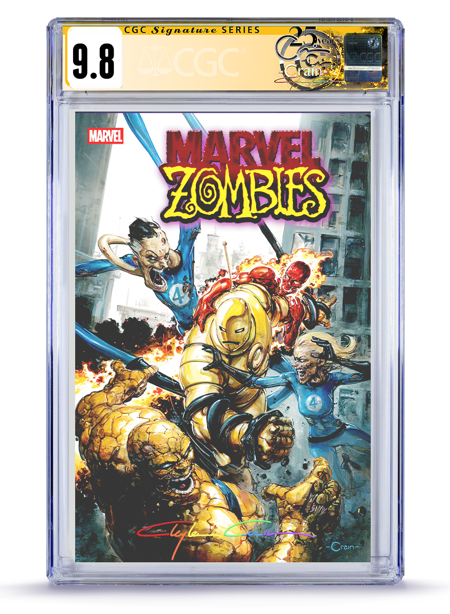 PREORDER:CGC Signature Series 9.8 MARVEL ZOMBIES: RED BAND #1
