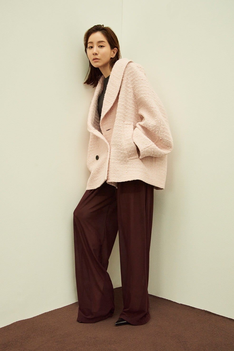 MINAMI TANAKA×CLANE OVER TWEED COAT｜OUTER(アウター)｜CLANE
