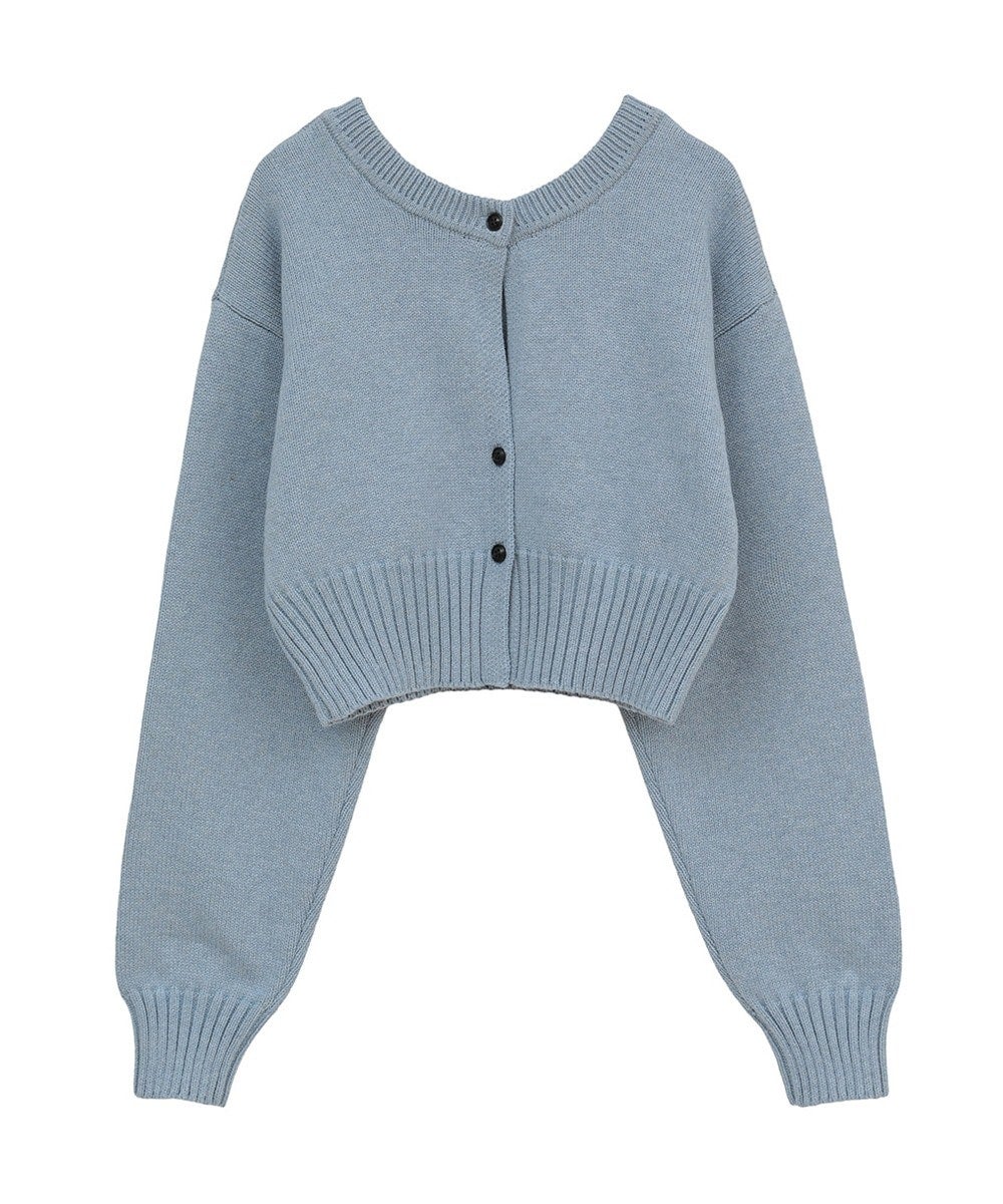 W FACE SHORT KNIT CARDIGAN｜TOPS(トップス)｜CLANE OFFICIAL ONLINE