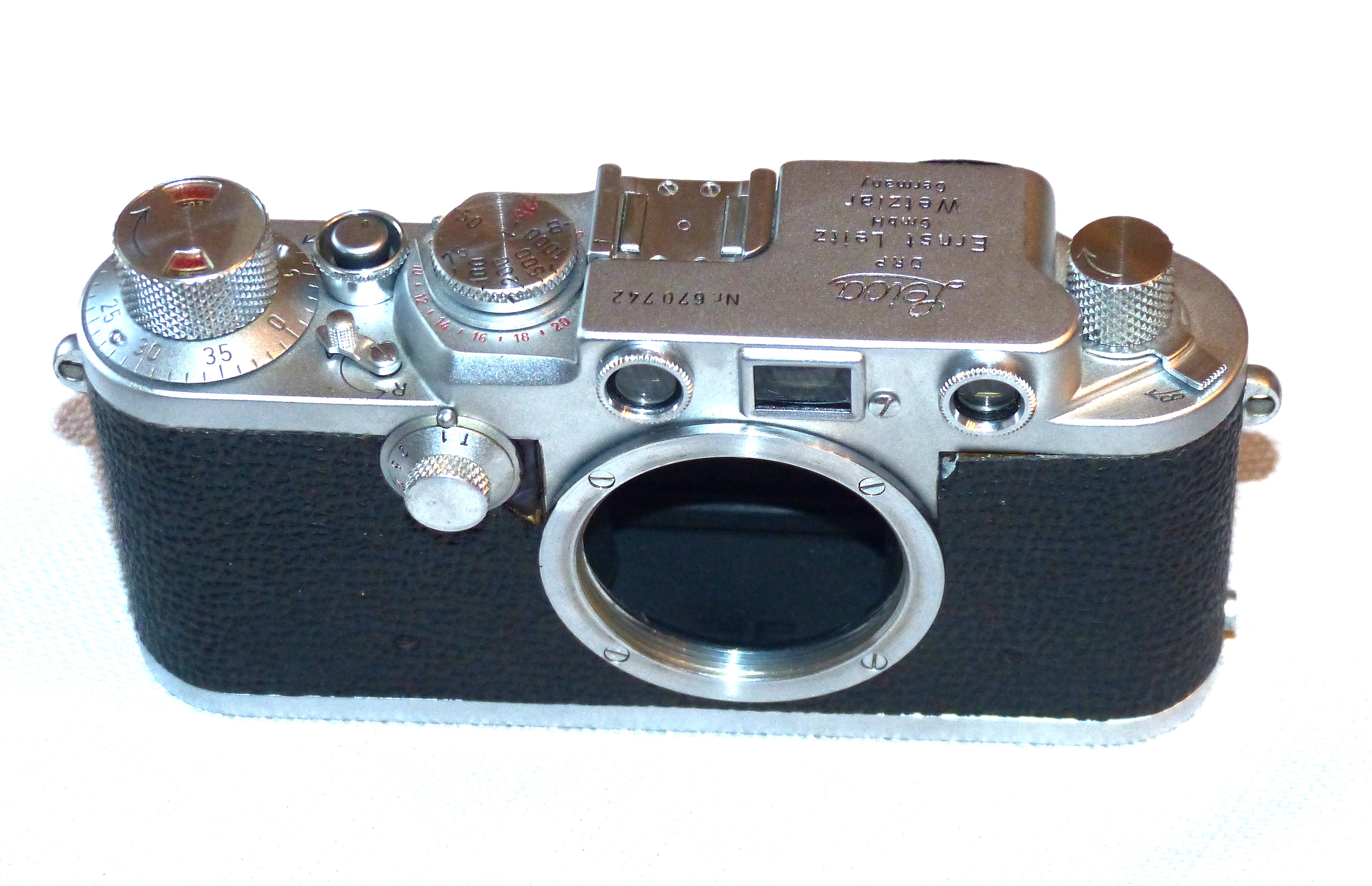 Leica IIIf red dial camera (1953) Ex+/++ – Classic Connection