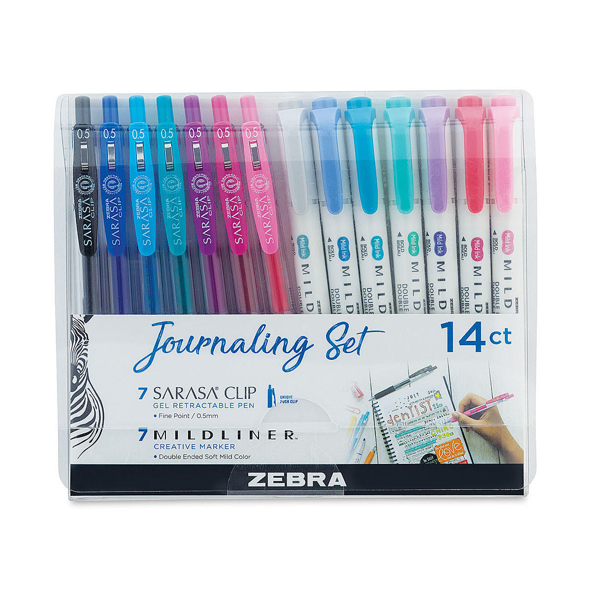 Zebra Journaling Set | BLICK Art Materials