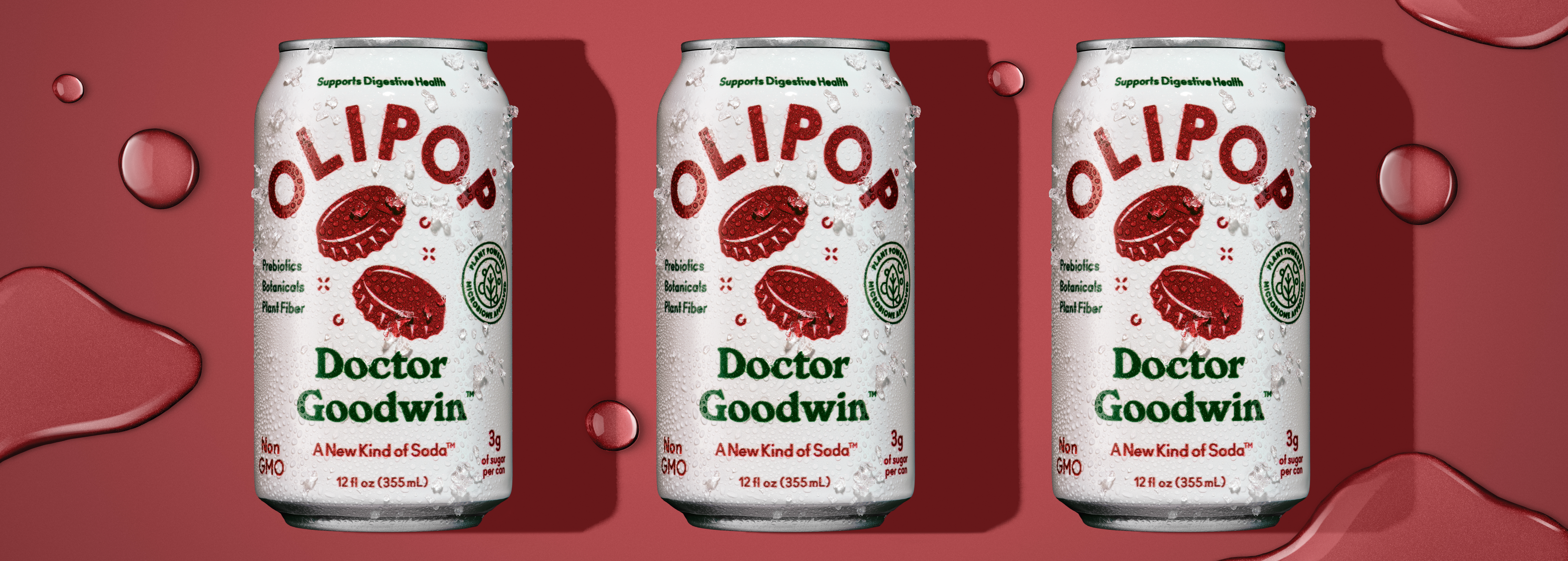 Doctor Goodwin Prebiotic Soda | OLIPOP