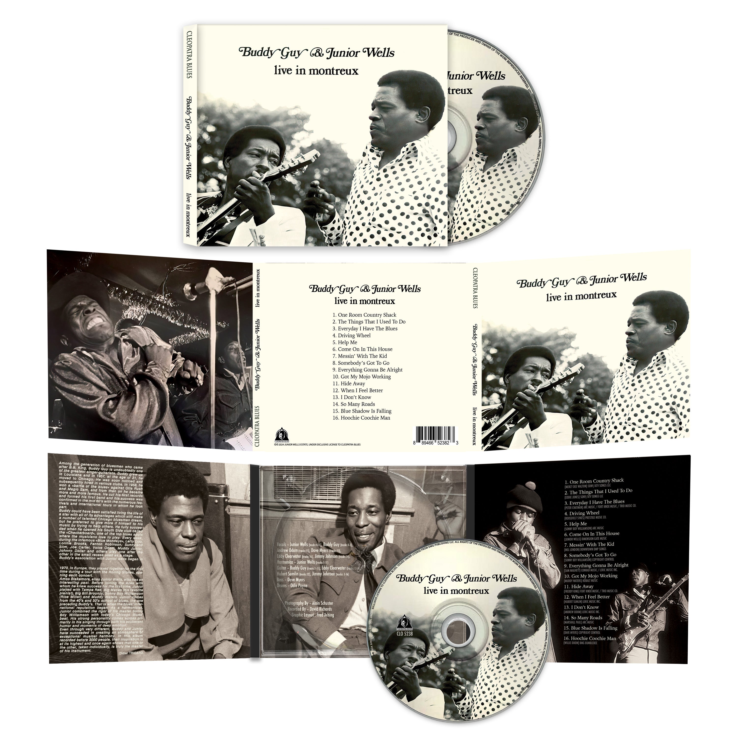 Buddy Guy & Junior Wells - Live In Montreux (CD Digipak