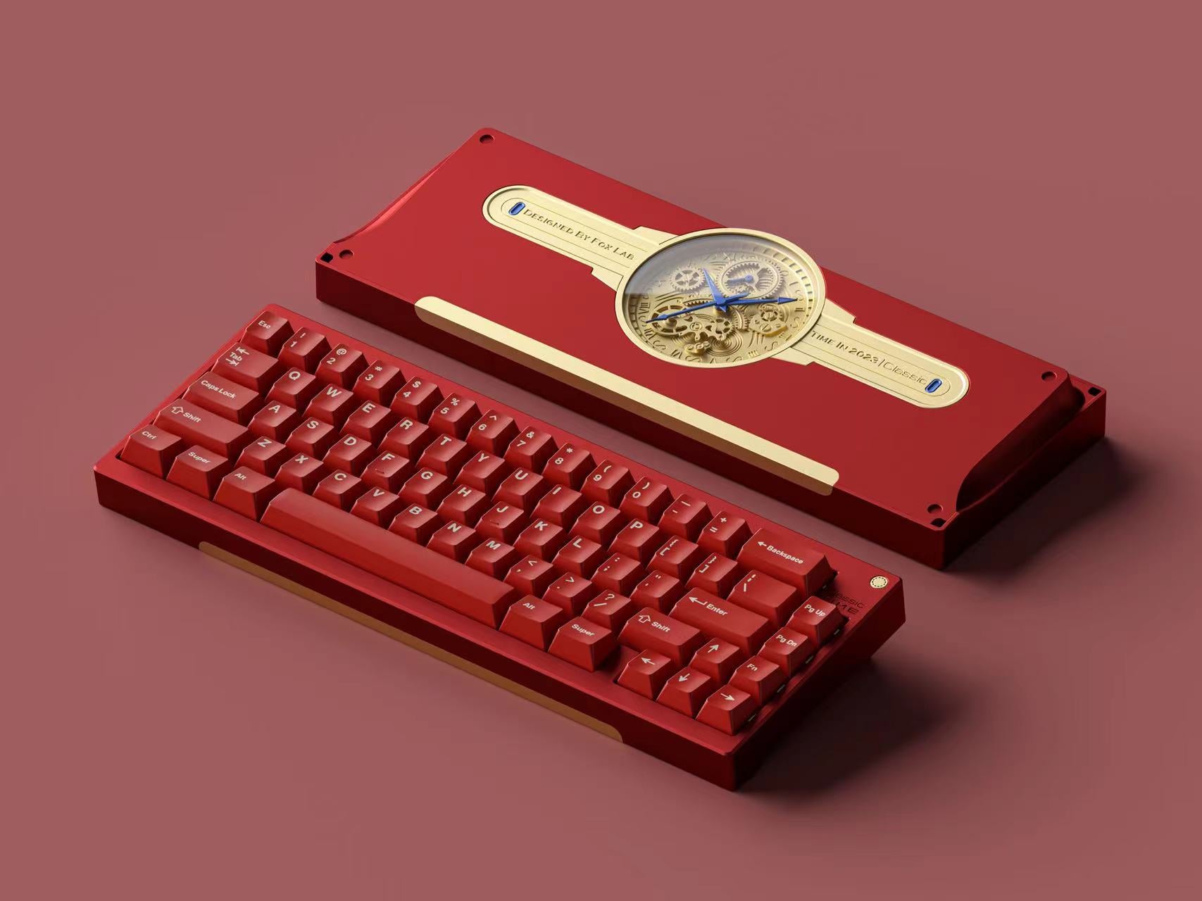 In-Stock] Fox Lab Time65 Mechanical Keyboard Kit Extras – ClickClack