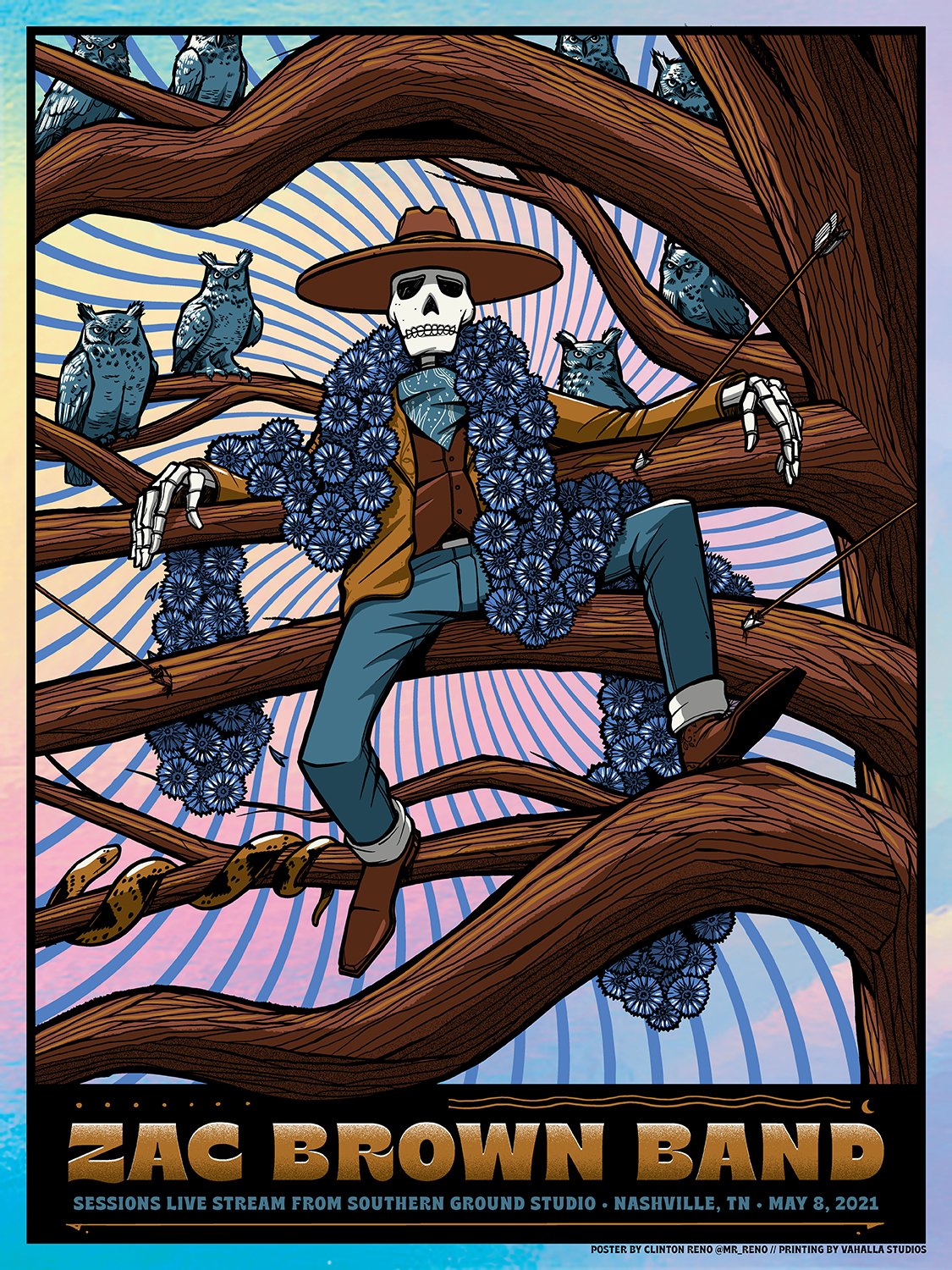 Zac Brown Band Online Sessions 2021 – CLINTON RENO