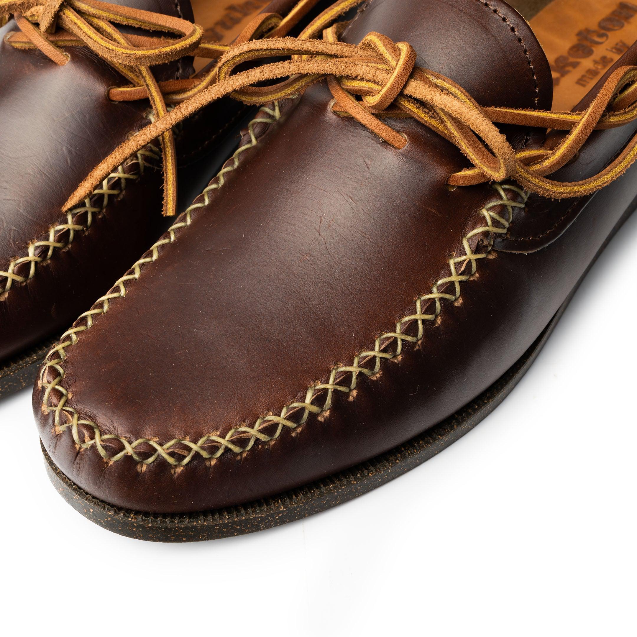 Yuketen Canoe Moc w/ Camp Sole G Brown – Clutch Cafe