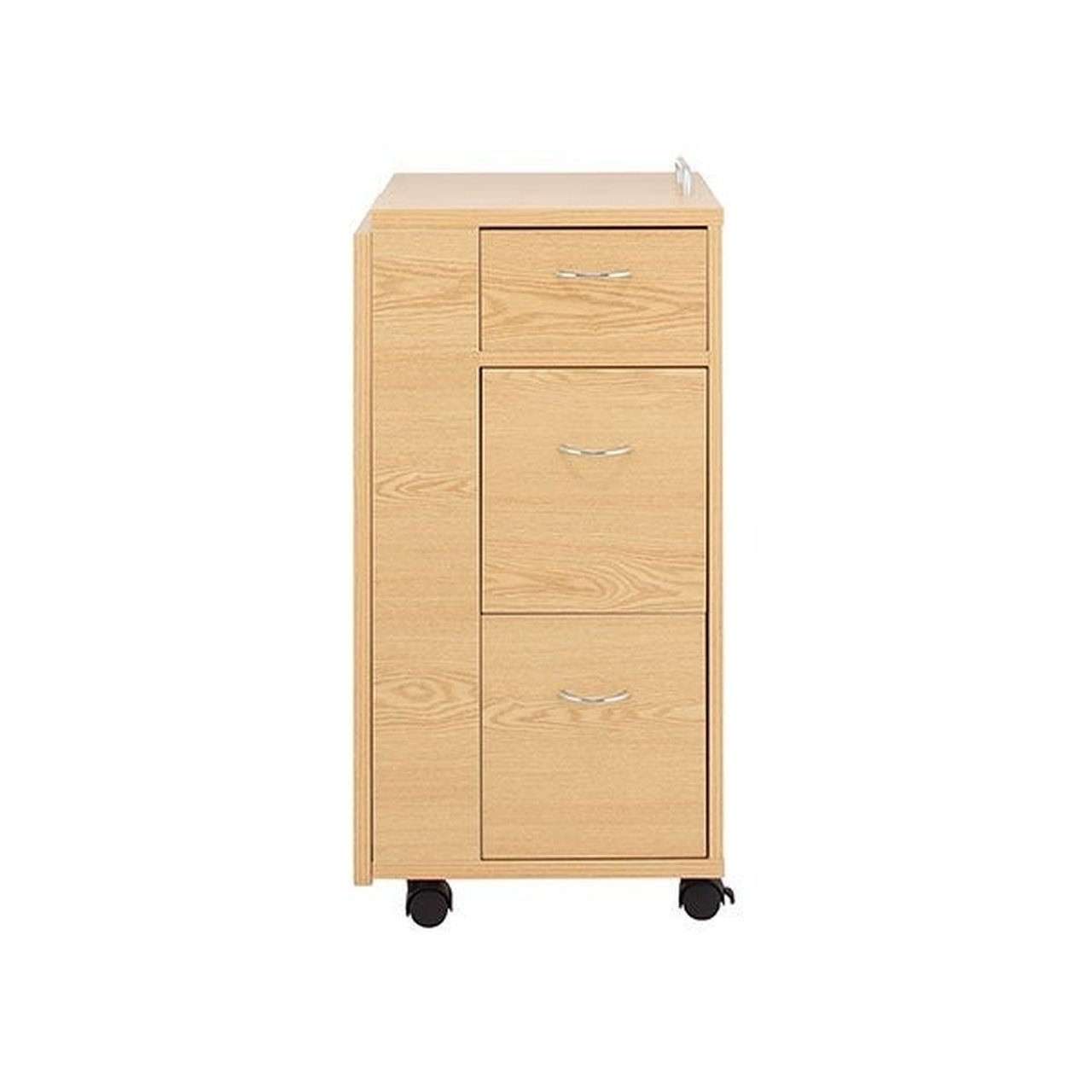 エトゥベラ] 折りたたみ ネイルテーブル MO1 木目ナチュラルブラウン