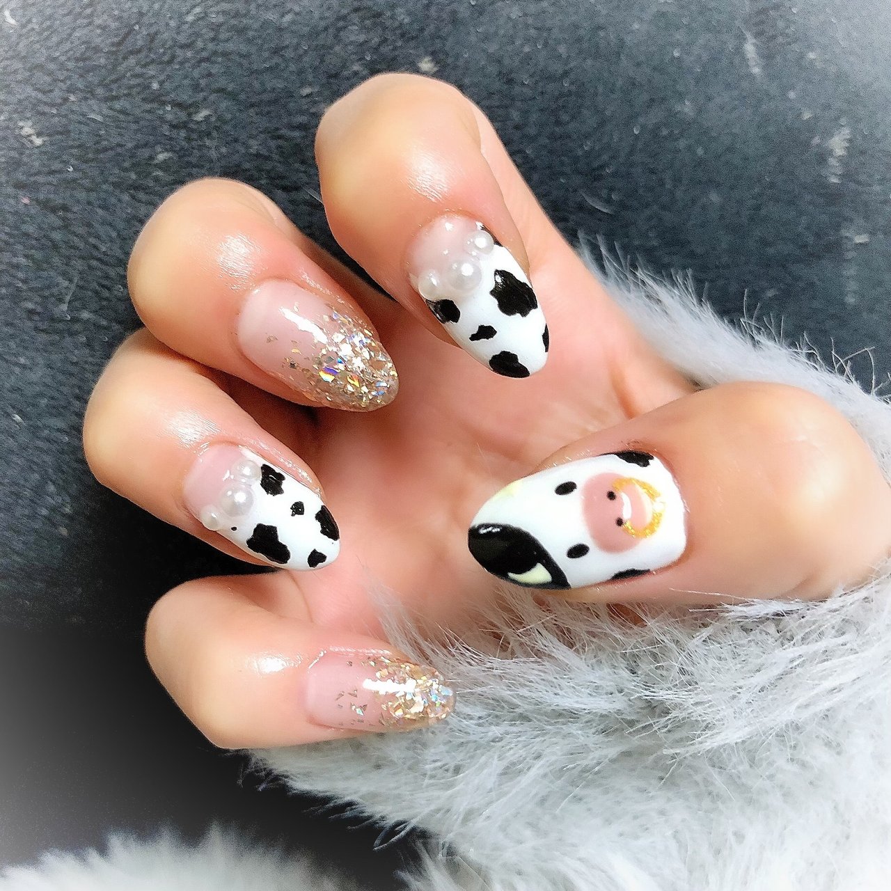 ラメ/アニマル柄/シュガー/3D/ミラー - ☆mariko☆ NAiLiEのネイル