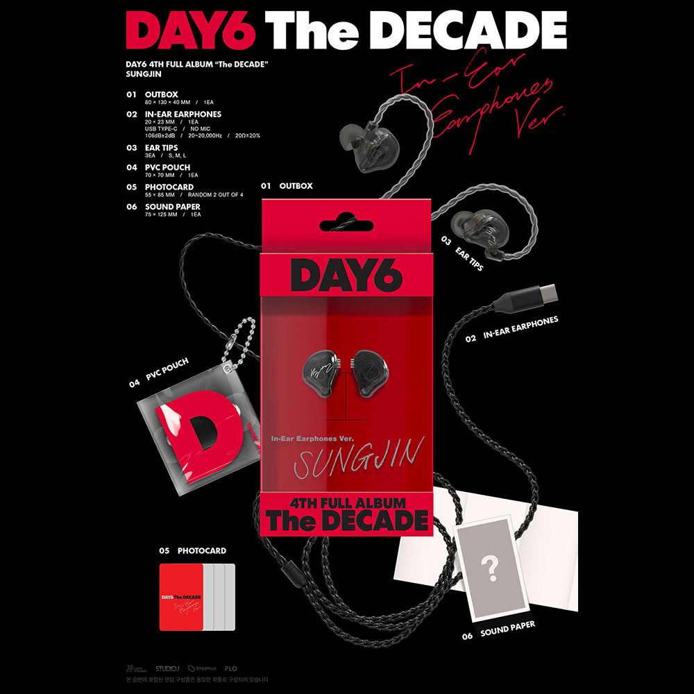DAY6 - The Decade (IN-Ear Ver.) 4th Full Album – CNA K-Pop