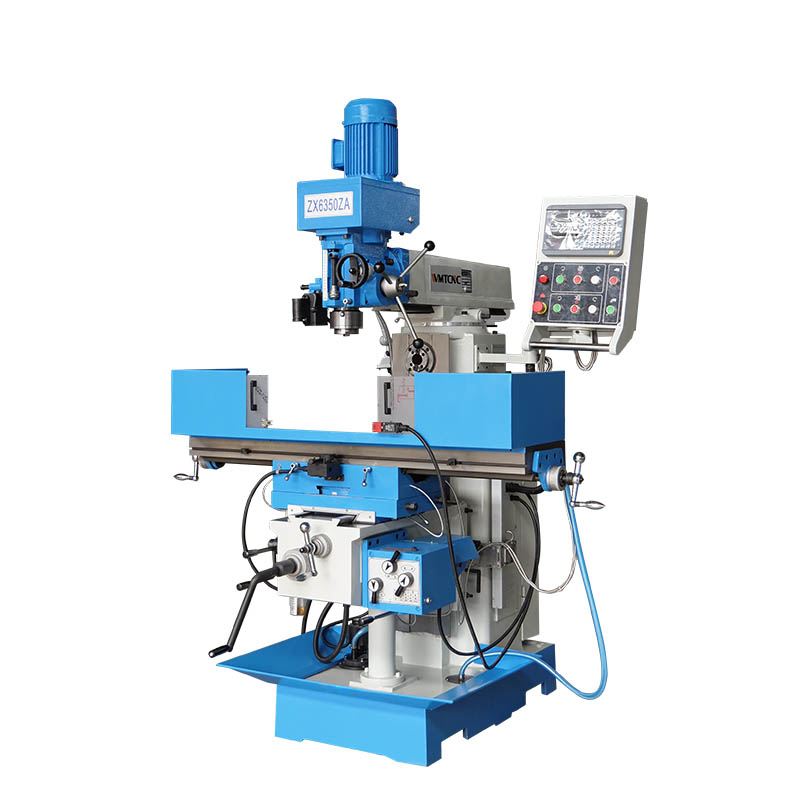 Manual Mill Machine ZX6350ZA with X axis Mechanical Feed