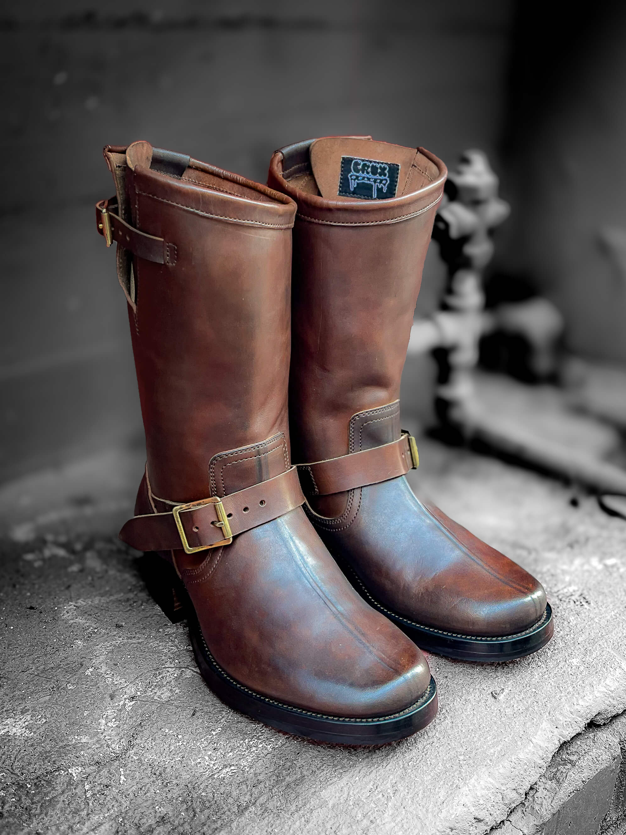Dirty Horsebutt Engineer Boots – CRUXdeluxe