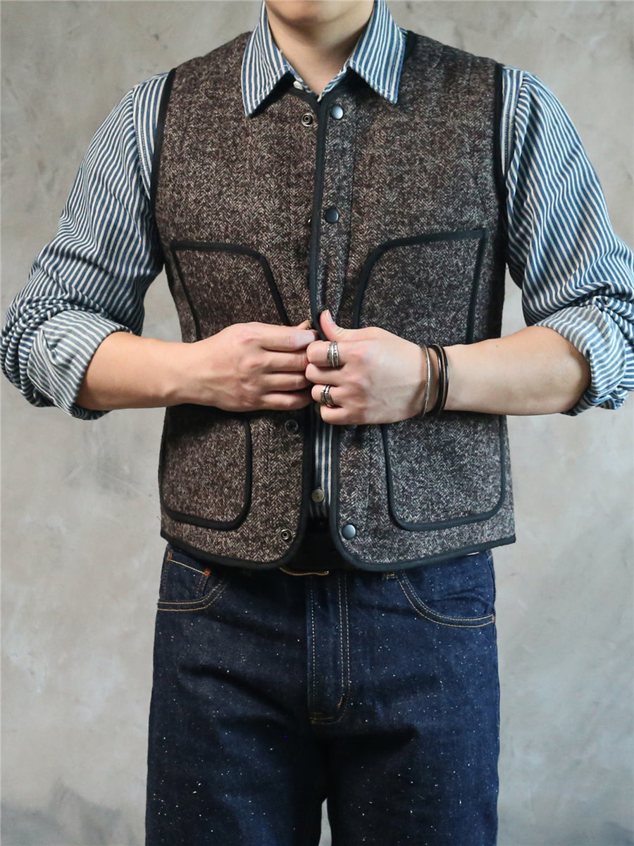 Men's Brown's Beach Early Vest – Crush on Retro