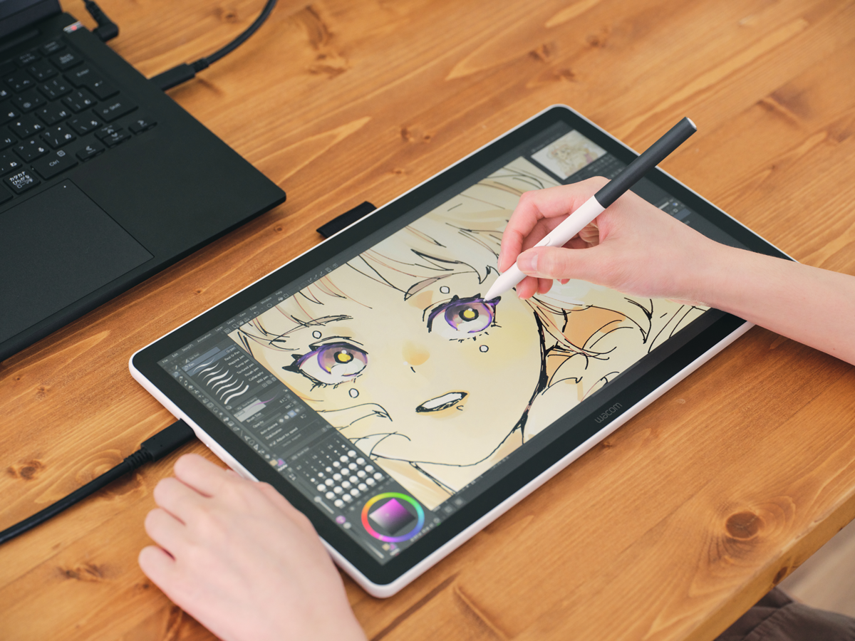 ワコム、デジタル制作入門者向け液晶ペンタブレット「Wacom One 14」を