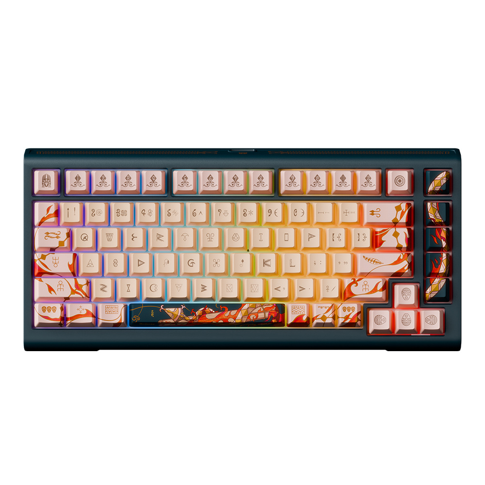Ducky 創傑蛇年限定版Cherry MX2A RGB 75%機械式鍵盤英文- PChome 24h購物