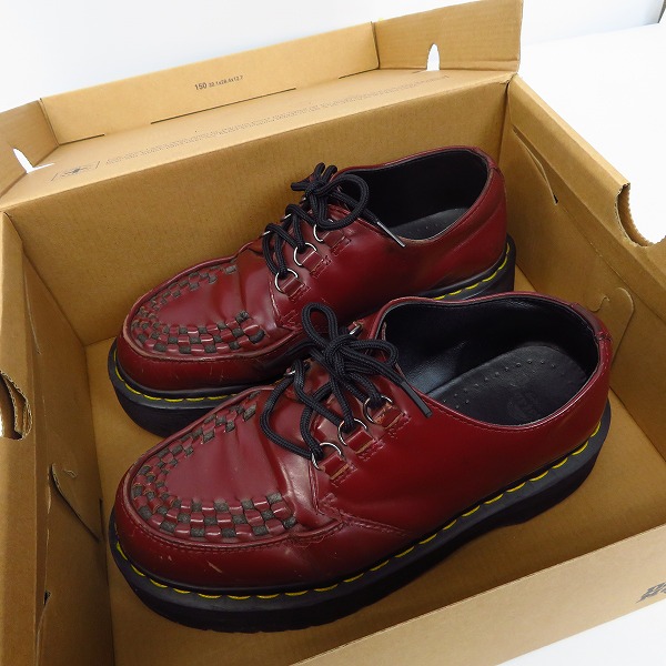 Dr.Marten/ドクターマーチン ASHLEY ラバーソールシューズ チェリー