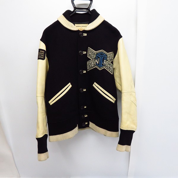 GENERAL RESEARCH/ジェネラルリサーチ 1996年製 スタジャン 袖レザー