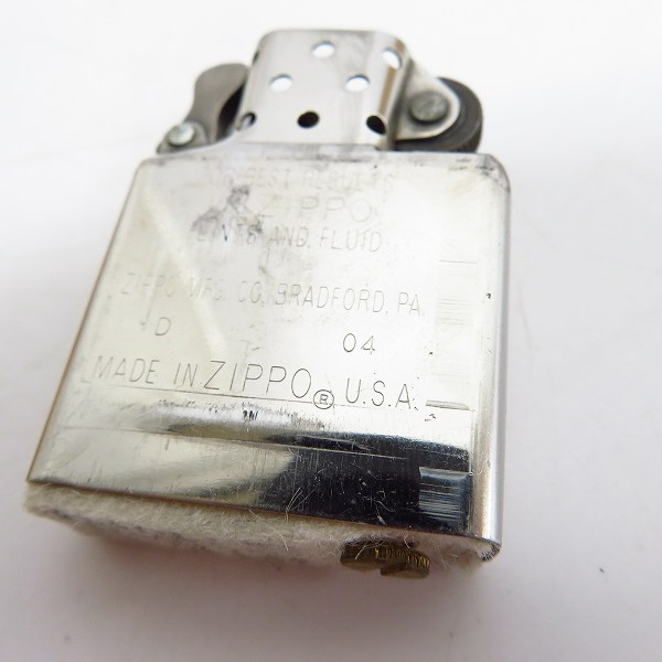 marublow クロスモチーフジッポオイルライター、スターリングシルバー