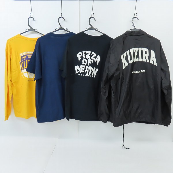 KUZIRA/クジラ pizza of death/ピザオブデス ロゴ Tシャツ 等 バンドT