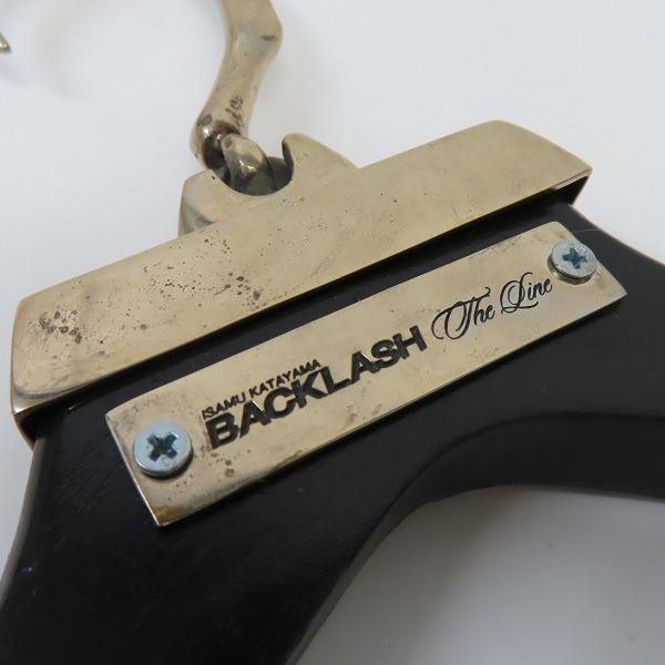 BACKLASH THE LINE/バックラッシュザライン silver製 木製ハンガーの