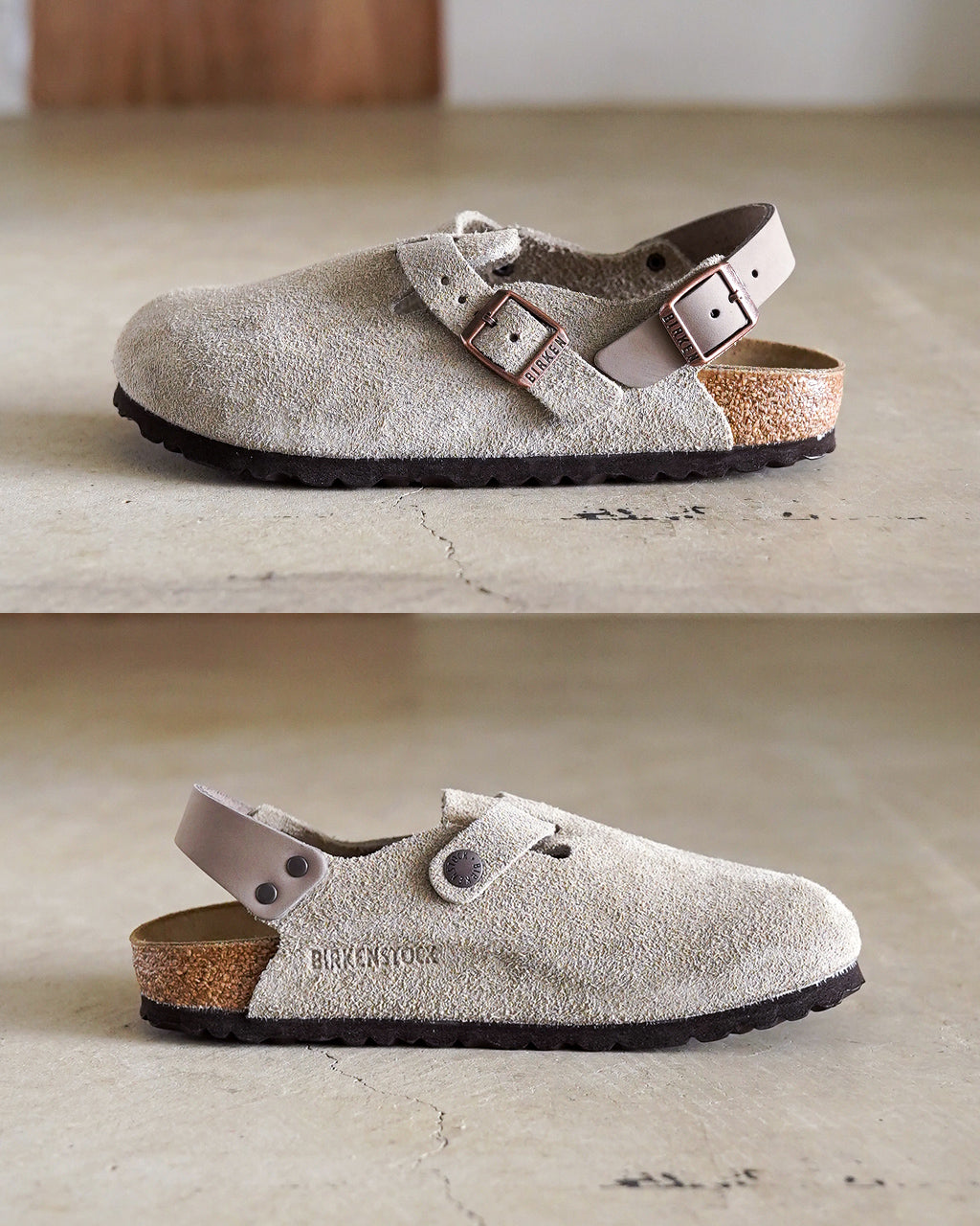 ビルケンシュトック BIRKENSTOCK トキオ Tokio Suede ベロアレザー