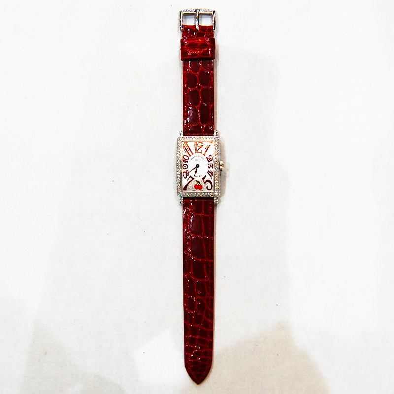 フランクミューラー ロングアイランド SAKURA 交換用時計ベルトオ