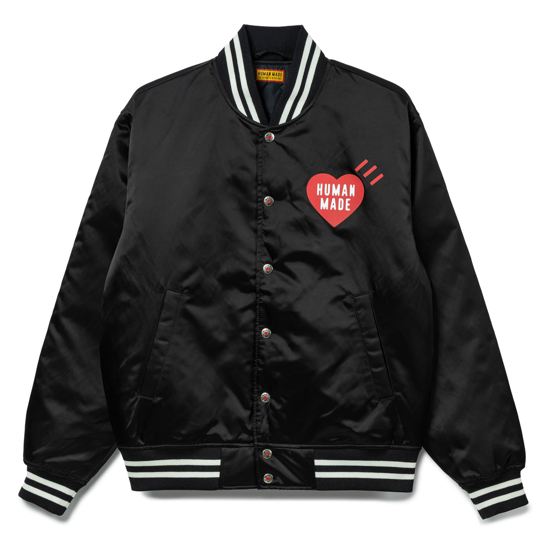Human Made Nylon Stadium Jacket | Black