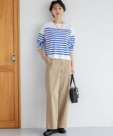 Oggi掲載/WEB&一部店舗限定カラーあり】ストレッチギャバ チノ パンツ