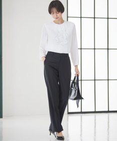 洗える】ジョーゼットフリル ブラウス / 23区 | ファッション通販