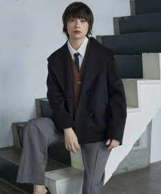 洗える】マラボーテジョーゼット ボウタイデザインカットソー / ICB