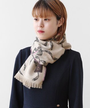 フランス製】SHAKE RIBBON JAQUARD STOLE ストール / TOCCA