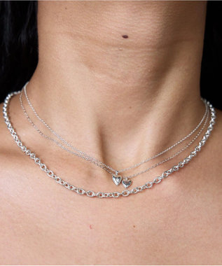 シルバー925 ミニハート ネックレス / yoaa | ファッション通販 【公式