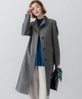 ウールカシミヤビーバー スタンドカラー コート / 23区 | ファッション