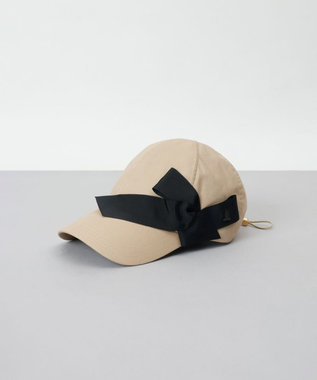 LANVIN en Bleu （ランバン オン ブルー）リボンモチーフキャップ