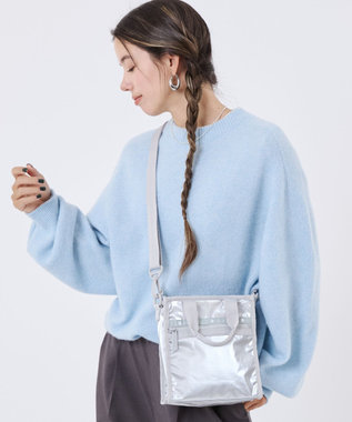 CHAIN MINI N/S TOTE/ディープシーブルーキルト / LeSportsac