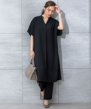 Lサイズ限定/吸水速乾/UVカット/接触冷感/】ストレッチジョーゼット