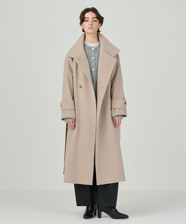 ウールカシミヤリバーコート / GRACE CONTINENTAL | ファッション通販