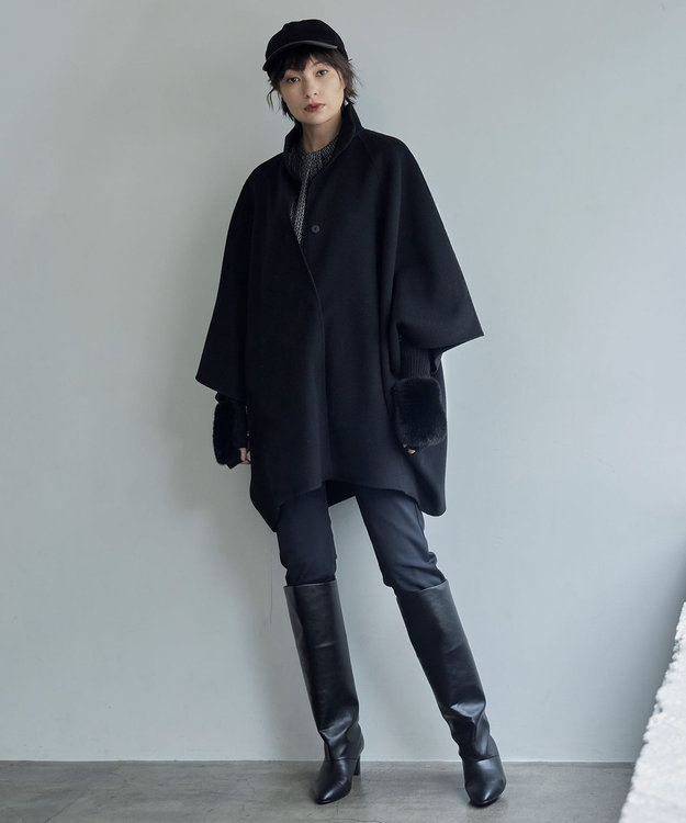 WoolRever ポンチョコート / ICB | ファッション通販 【公式通販】オン