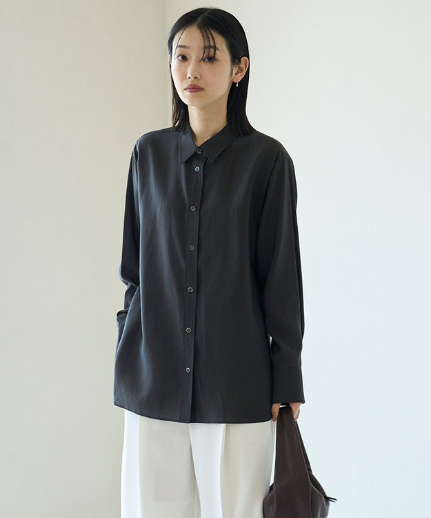 レギュラーカラー ポプリンシャツ / UNFILO | ファッション通販 【公式