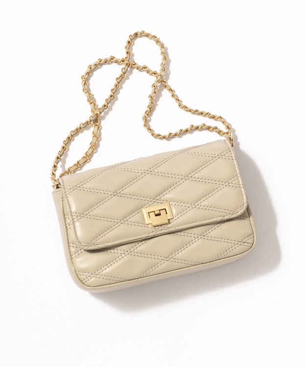 Oggi10月号掲載】キルティング ショルダーバッグ / 23区